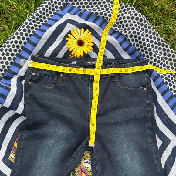 Liverpool Jeans Company Dark Blue Straight Leg Jeans - Picture 12 of 13